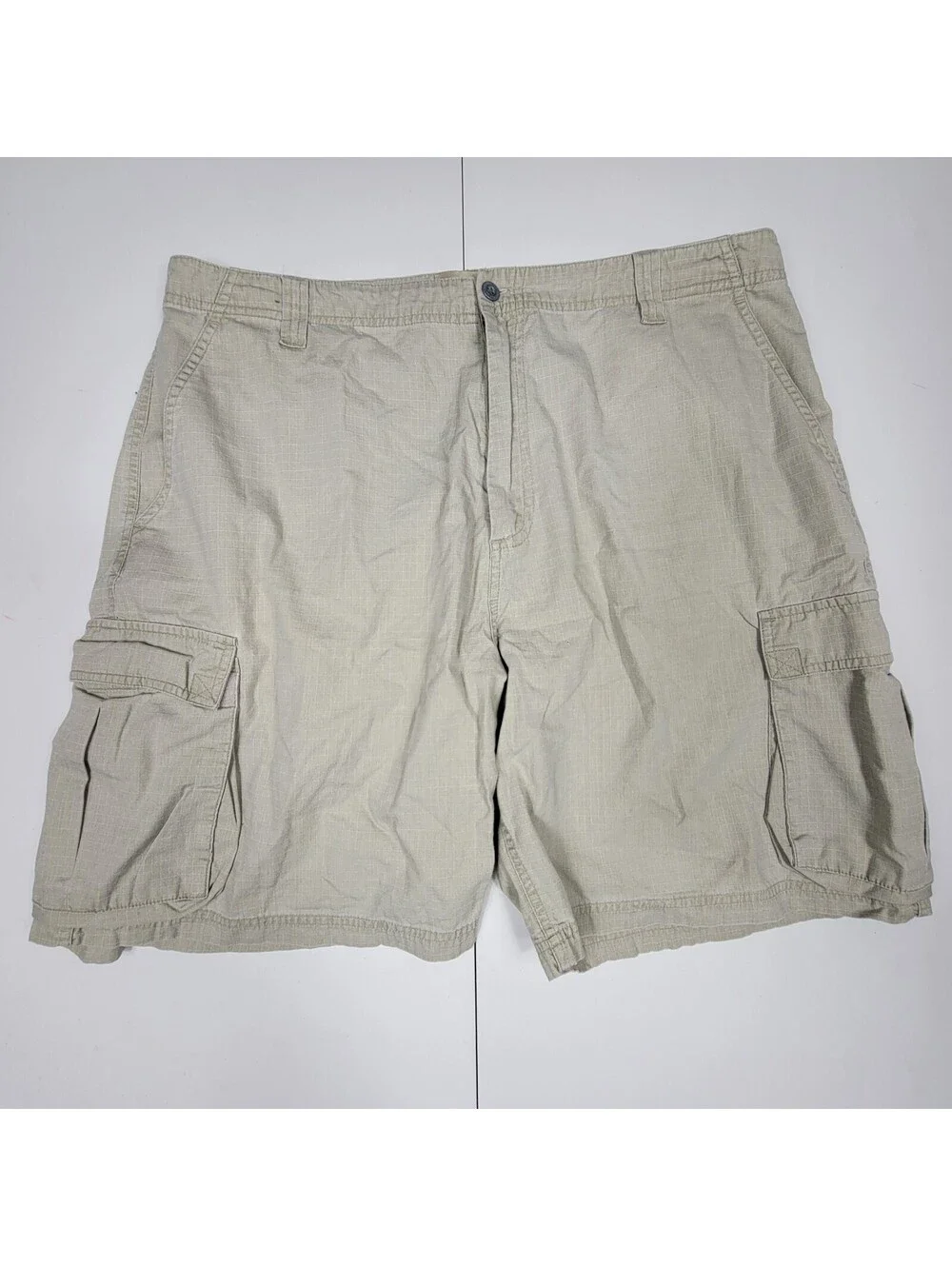 Fieldmaster Men's Khaki Cargo Shorts Size 38 100% Cotton